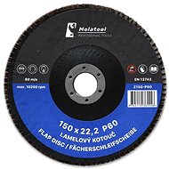Molatool VSM Zircon 150 mm P60 Laminated grinding wheel - Lamellar Disc