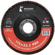 Laminated grinding wheel Molatool Ceramic 115 mm P80 - Lamellar Disc