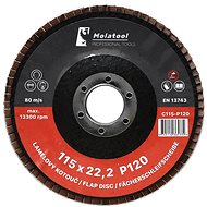Laminated grinding wheel Molatool Ceramic 115 mm P120 - Lamellar Disc