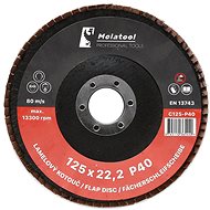 Laminate grinding wheel Molatool Ceramic 125 mm P40 - Lamellar Disc
