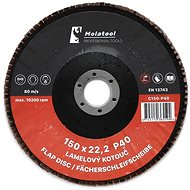 Laminate grinding wheel Molatool Ceramic 150 mm P40 - Lamellar Disc
