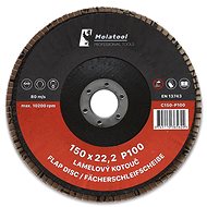 Laminated grinding wheel Molatool Ceramic 150 mm P100 - Lamellar Disc