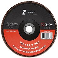 Laminate grinding wheel Molatool Ceramic 180 mm P60 - Lamellar Disc