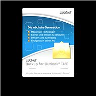 zebNet® Backup for Outlook TNG - Single User License for 1 Computer - PC Game