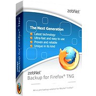 zebNet® Backup for Firefox® TNG - Single User License for 1 Computer - PC Game
