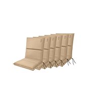Doppler CITY 4417 low, set of 6, armchair and chair cushions - Cushion
