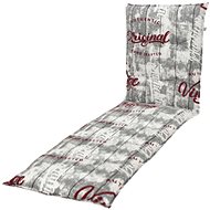 Doppler LIVING 2901, garden lounger cushion, grey - Cushion