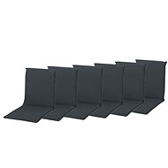 Doppler ELEGANT 2430 low, set of 6, chair and armchair pads - Cushion