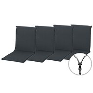 Doppler ELEGANT 2430 low, set of 4, chair and armchair pads - Cushion