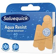 SALVEQUICK Waterproof patch mix Aqua Resist 40 pcs - Plaster