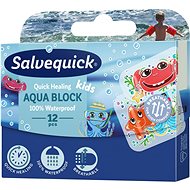 SALVEQUICK Aqua Block Kids Healing Patch 12 pcs - Plaster