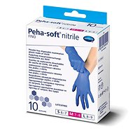 PEHA-SOFT rubber latex-free reinforced gloves S 10 pcs - Cleaning Gloves