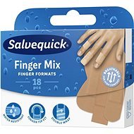 SALVEQUICK Finger Mix Finger patch mix, 18 pcs - Plaster