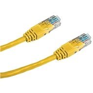 Datacom CAT5E UTP yellow 0.5m - Ethernet Cable