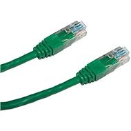 Datacom CAT5E UTP, 0.5m, zöld - Hálózati kábel