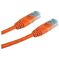 Datacom CAT5E UTP orange 0.5m - LAN-Kabel