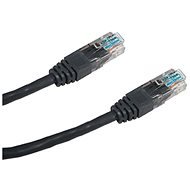Datacom CAT5E UTP čierny 2 m - Sieťový kábel
