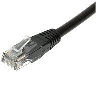 Datacom, CAT6, UTP, 2m, čierny - Sieťový kábel