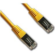 Datacom, CAT5E, FTP, 1m, žltý - Sieťový kábel