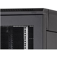 TRITON 19" rack cabinet 42U/800x1000 2x double doors 80%-6mm black - Data Cabinet