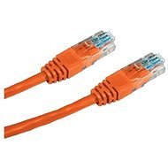 Datacom CAT5E UTP, 0.25m, narancssárga - Hálózati kábel