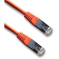 Datacom Patch cord FTP CAT5E 3 m oranžový - Sieťový kábel