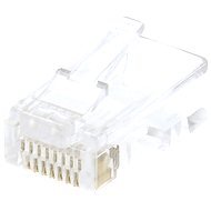 100-pack, Datacom, RJ45, CAT5E, UTP, 8p8c, na drôt - Konektor