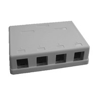 Network adapter for 4x RJ45 Cat.5e, shielding - -