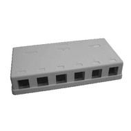 Network adapter for 6x RJ45 Cat.5e, shielding - -