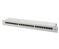 Osazený patch panel 24 portů RJ45 STP - -