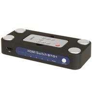 Externí HDMI Switch, 5x port HDMI 1.3 černý - -