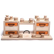 My Intelligent Pets Wooden puzzle for dogs Two towers - Puzzles for Dogs