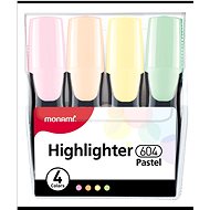 MONAMI 604 - 4, Pastel, Set of 4 pcs - Highlighter