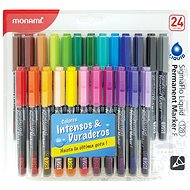 MONAMI F128 24C Sigmalo Permanent - Set of 24 pcs - Marker