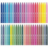 MILAN 06CT50 Conic Tip Fibrepen - set of 50 colours - Markers