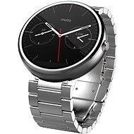 Motorola MOTO 360 SmartWatch Metallic Light Chrome - Smart Watch