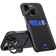 MG Leather Stand pro Samsung Galaxy S23, černý - Phone Cover