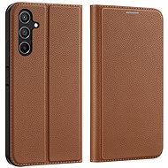 Dux Ducis Skin X2 knížkové pouzdro pro Samsung Galaxy A54 5G, hnědé - Phone Case
