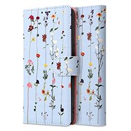 Tech-Protect Wallet knížkové pouzdro pro Samsung Galaxy A34 5G, garden blue - Phone Case