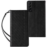 MG Magnet Strap knižní ovitek pro Samsung Galaxy S23 Ultra, černá - Phone Case