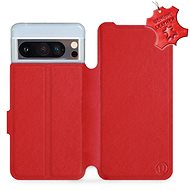 Mobiwear Leather flip book for Google Pixel 8 Pro 5G - Red - L_RDS - Phone Case