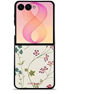 Mobiwear Glossy case for Samsung Galaxy Z Flip8, G035G thin plants - Phone Cover