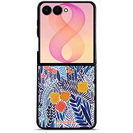 Mobiwear Glossy case for Samsung Galaxy Z Flip8, G037G flora - Phone Cover