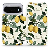 Mobiwear Flip Case for Google Pixel 11 Pro, VB02S Lemons - Phone Case