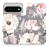 Mobiwear flip case for Google Pixel 11 Pro XL, MX06S flowers - Phone Case