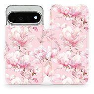 Mobiwear Flip Case for Google Pixel 11 Pro XL, VB18S Magnolia - Phone Case