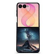 Mobiwear Glossy case for Samsung Galaxy Z Flip8, G006G mountain - Phone Cover