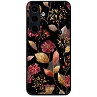 Mobiwear Glossy case for Samsung Galaxy S26 FE, G171G golden leaves - Phone Cover