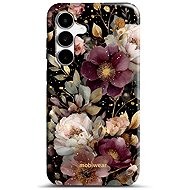 Mobiwear Elite Pro E169E durable case for Samsung Galaxy S26 FE - Golden Flowers - Protective Case