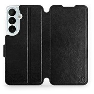 Mobiwear Flip case for Samsung Galaxy S26 FE, black - Phone Case